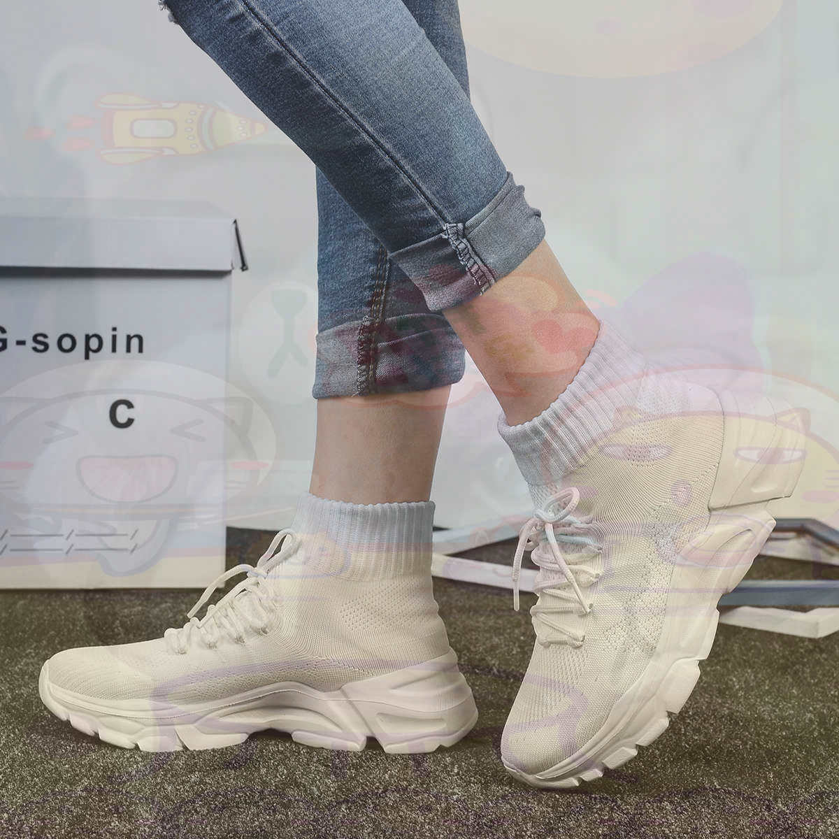Luxury Lifestyle Grooming - Aumenta a altura sumer basquete sapatos